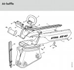 Stihl ES 40 Blower Vaccum Spare Parts